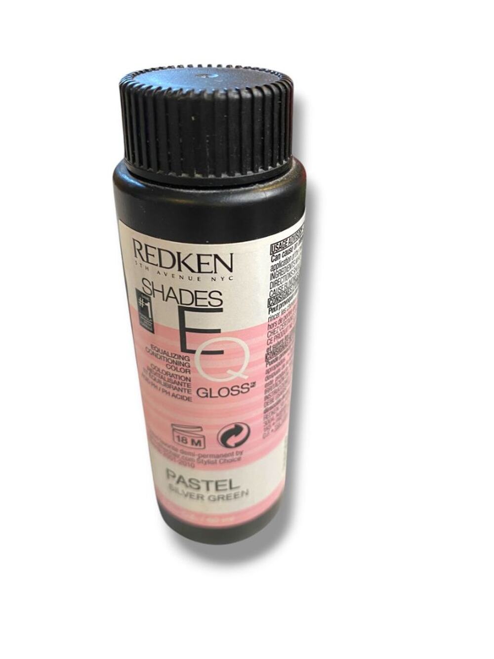 Redken New Shades EQ Gloss Equalizing Conditioner Pastel Silver Green 2oz
